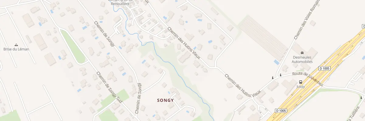 Plan du 373 Che des Hutins Vieux à Sciez