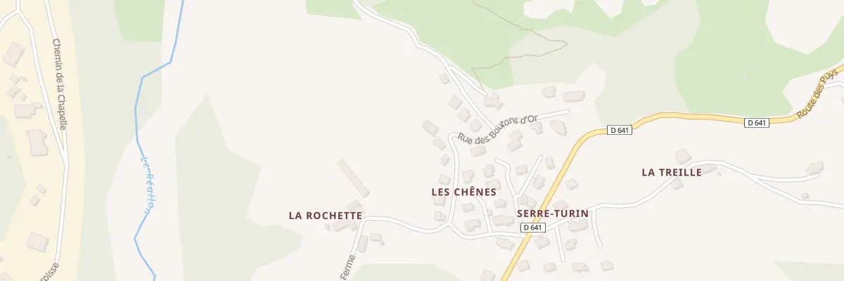 Plan du 9 Rue des Boutons d’Or à Savines-le-Lac