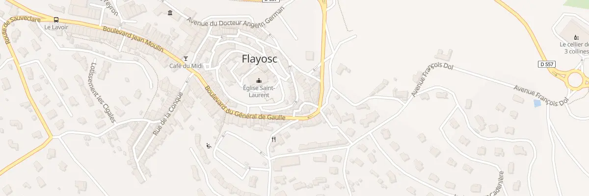 Plan du 3 Rue des Fainéants à Flayosc