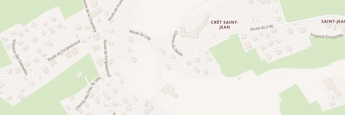 Plan du 924 Rte du Crêt à Saint-Jean-de-Sixt