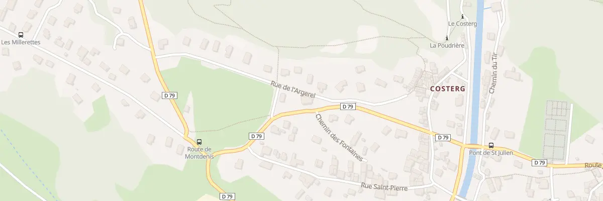 Plan du 266 Rue de la Puble à Saint-Julien-Mont-Denis
