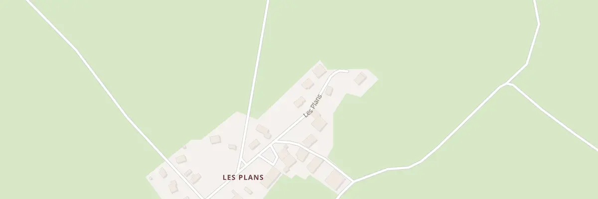 Plan du 4C Hameau des Plans à La Chaux