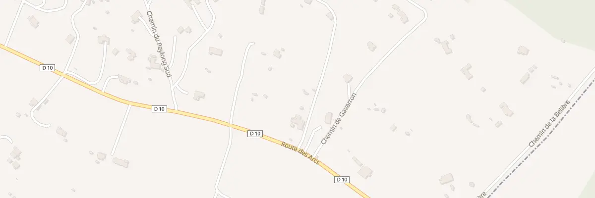 Plan du 4169 Rte des Arcs à Lorgues