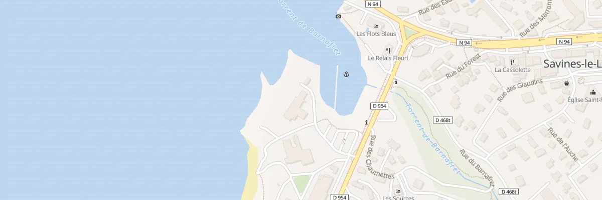 Plan du 1 Rue de Perdiguier à Savines-le-Lac
