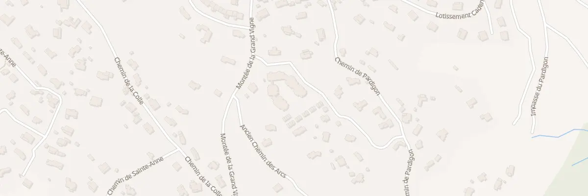Plan du 9001 Mte de la Grand Vigne à Flayosc