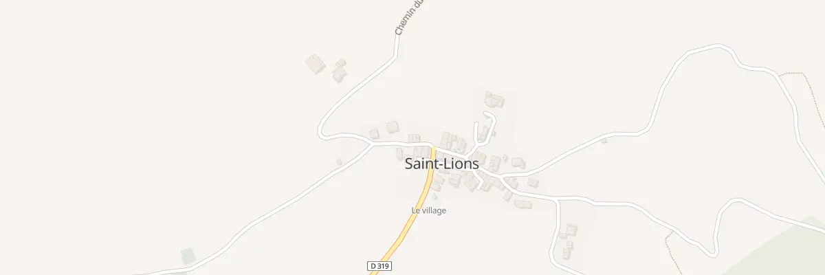 Plan du 7015 Le Village à Saint-Lions
