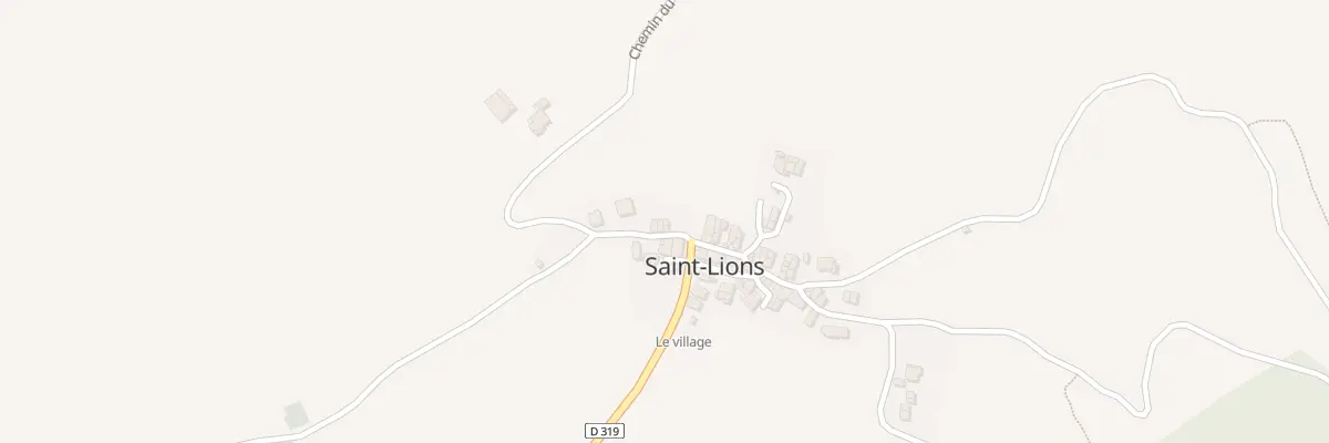 Plan du 7017 Le Village à Saint-Lions