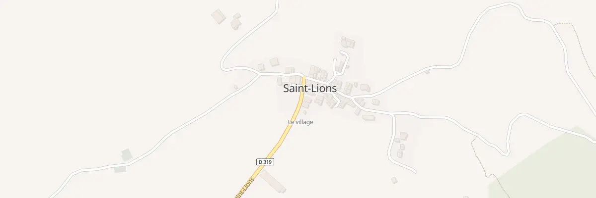 Plan du 5389 Le Village à Saint-Lions