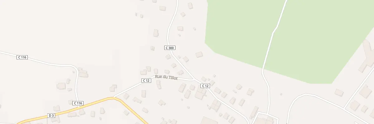 Plan du 24 Rue Henri Cadet à Xertigny