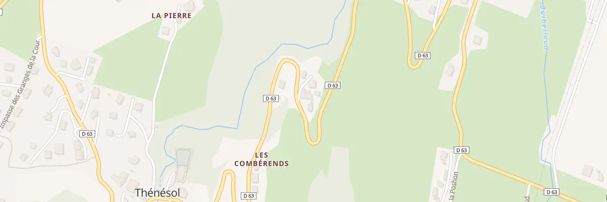 Plan du 5067 Les Comberends à Thénésol