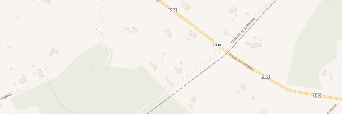 Plan du 4350 Rte des Arcs à Lorgues