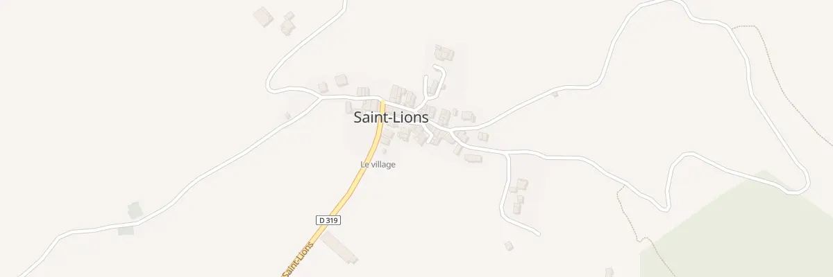 Plan du 5016 Le Village à Saint-Lions