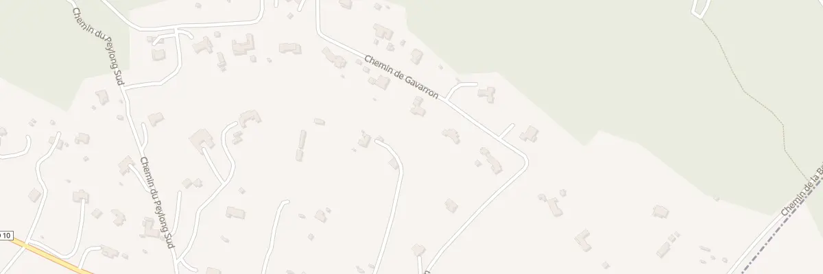 Plan du 455 Chem de Gavarron à Lorgues