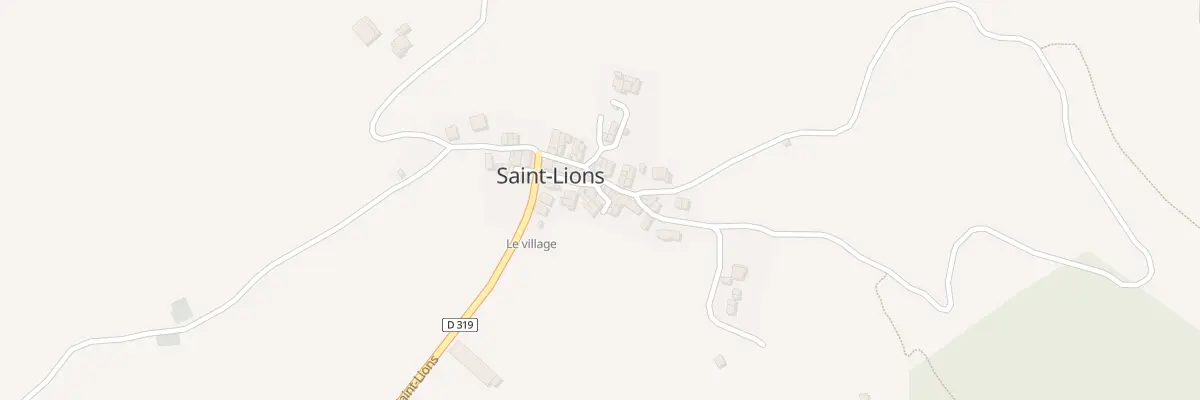 Plan du 5031 Le Village à Saint-Lions