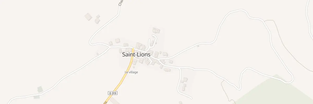 Plan du 7036 Le Village à Saint-Lions