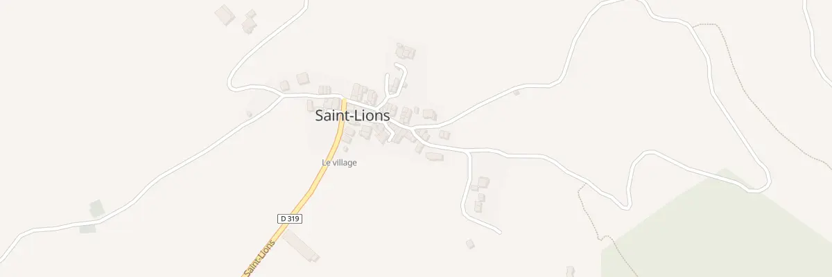 Plan du 5008 Le Village à Saint-Lions