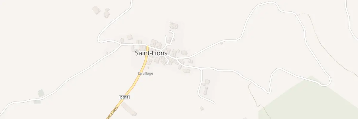 Plan du 5007A Le Village à Saint-Lions