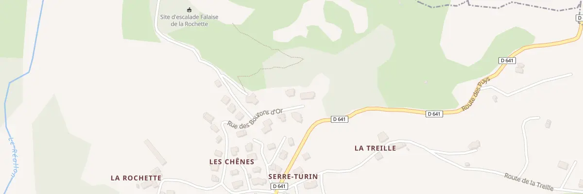Plan du 17 Rue des Boutons d’Or à Savines-le-Lac