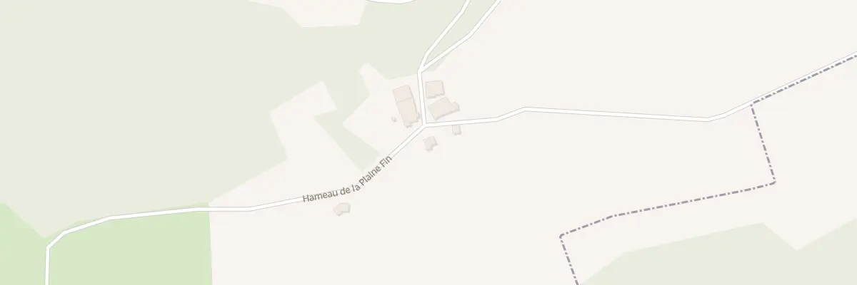 Plan du 5 Hameau de la Plaine Fin à Autechaux