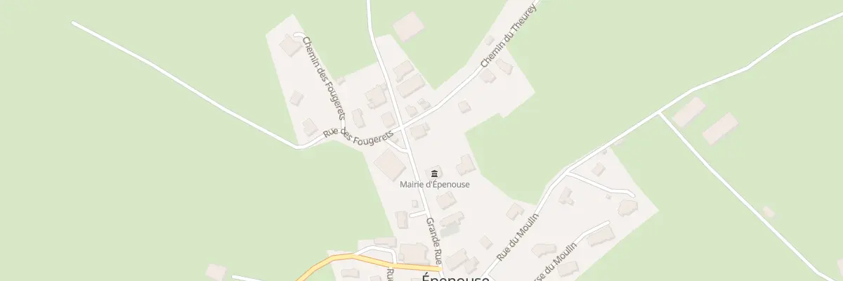Plan du 3 Rue Grande Rue à Épenouse
