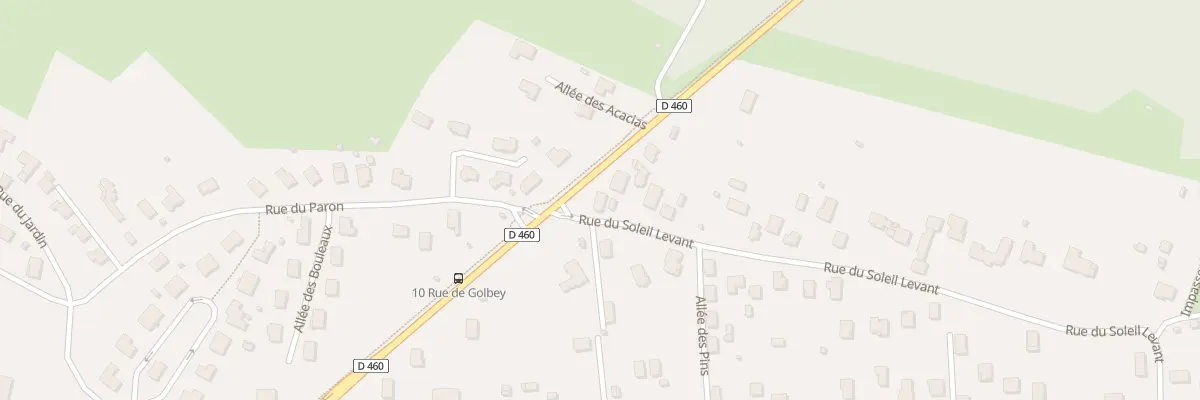 Plan du 12 Rte de Golbey aux Forges