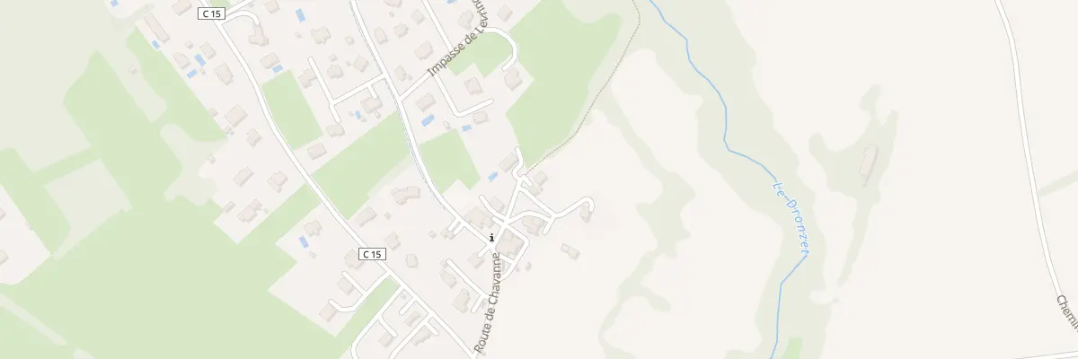 Plan du 597 Rte de Chavanne à Sciez
