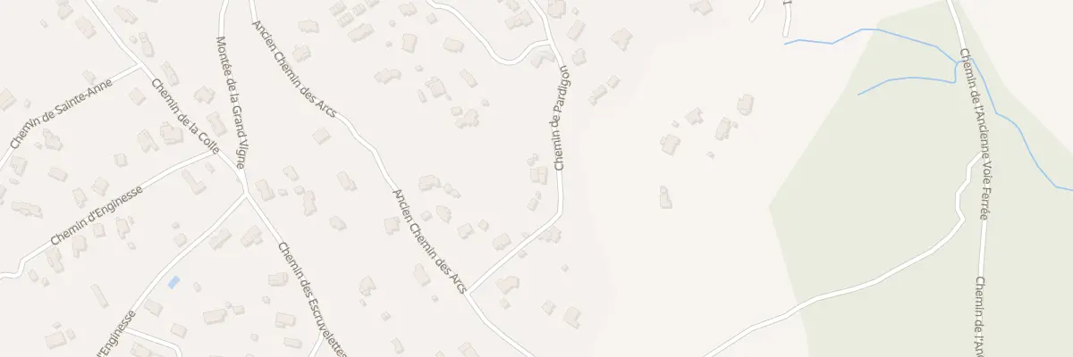 Plan du 375 Ancien Chemin des Arcs à Flayosc
