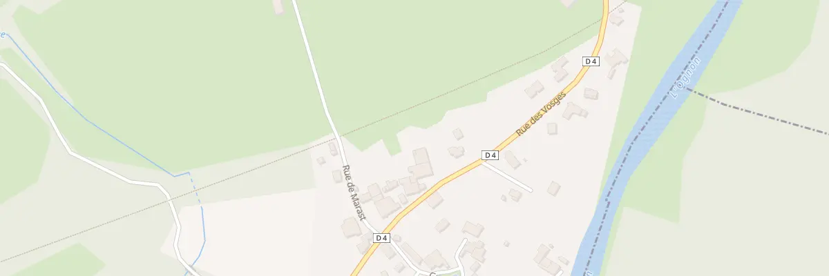 Plan du 9 Rue des Vosges à Autrey-le-Vay