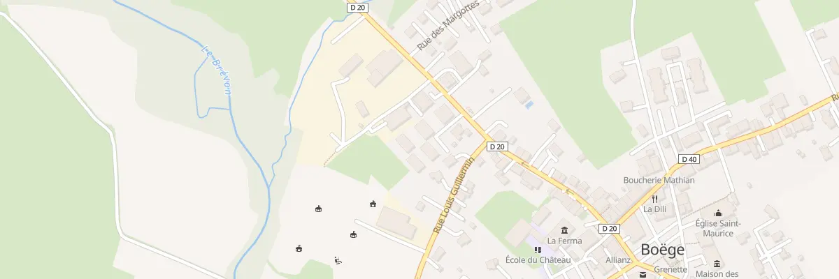 Plan du 273 Rue de Saxel à Boëge