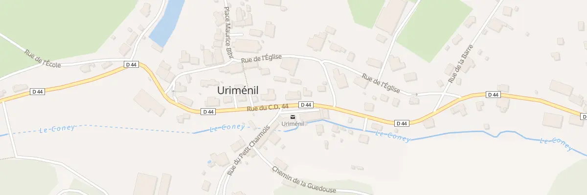Plan du 240 Le Centre à Uriménil