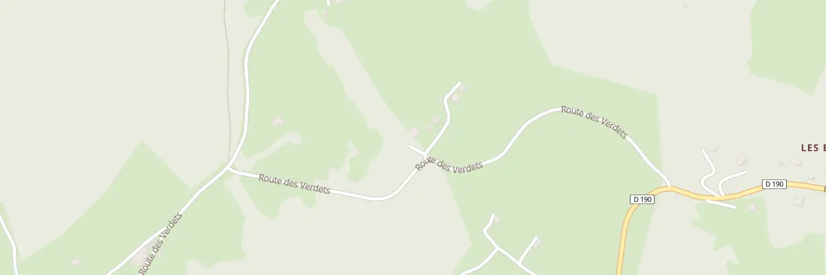 Plan du 2861 Rte des Verdets à Viuz-en-Sallaz