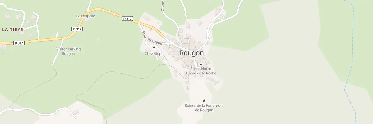 Plan du 5035 Le Village à Rougon