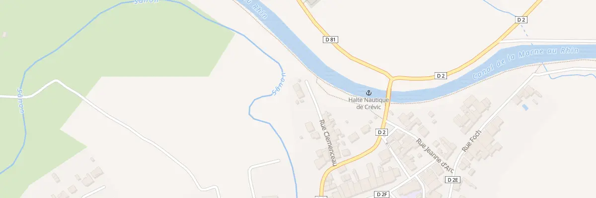 Plan du 9 Rue Clemenceau à Crévic