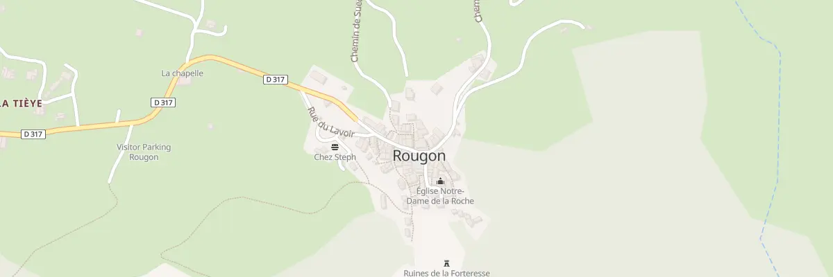 Plan du 5011 Le Village à Rougon