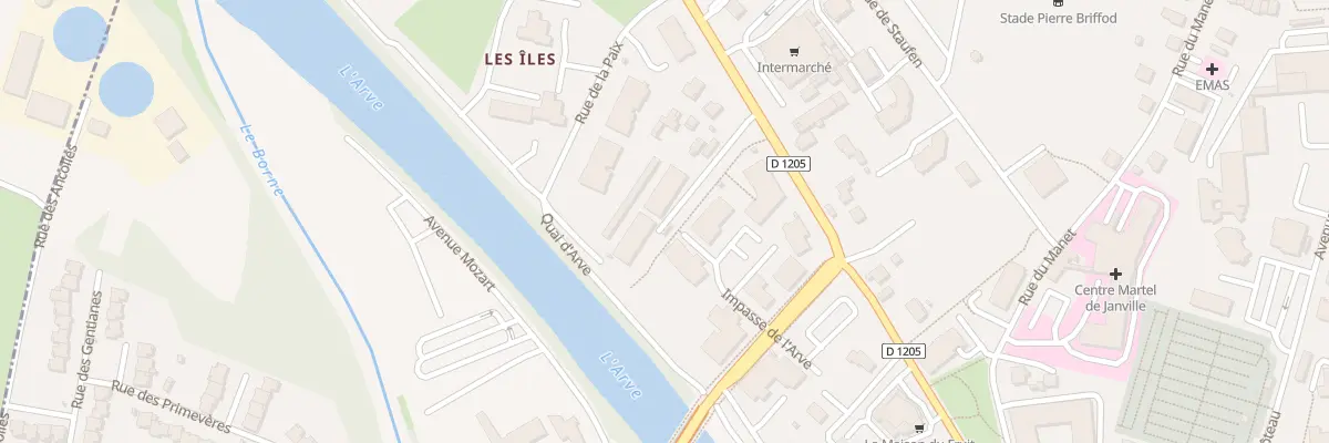 Plan du 511 Av de Genève à Bonneville