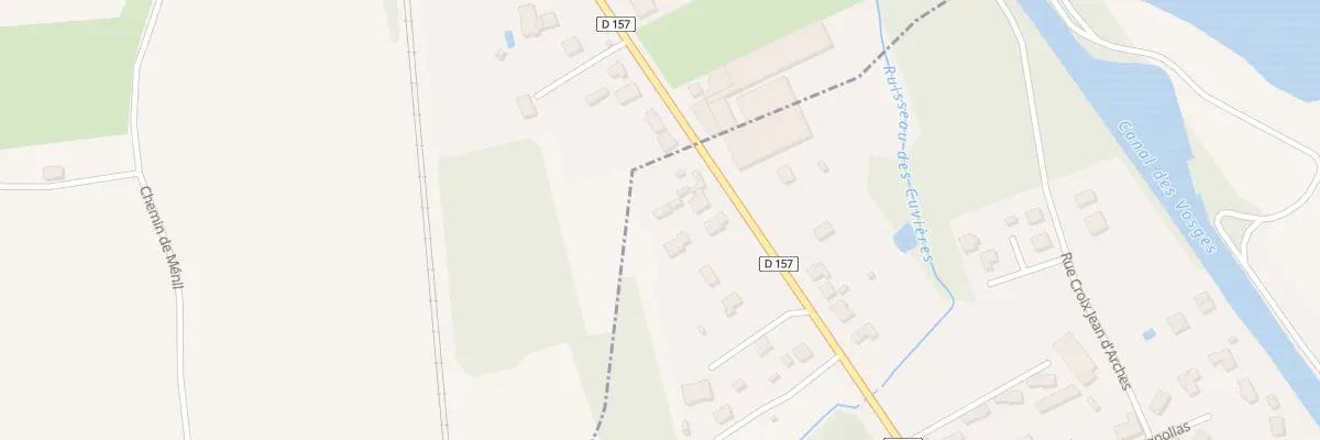 Plan du 225B Rue de Lorraine Thaon à Thaon-les-Vosges