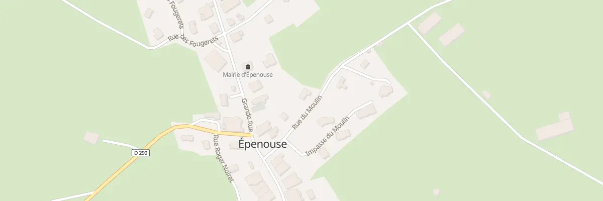 Plan du 5 Rue du Moulin à Épenouse