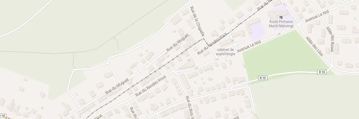 Plan du 27 Rue du Rendez-vous à Blainville-sur-l’Eau