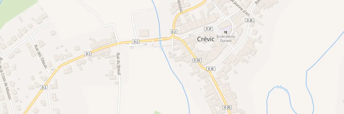 Plan du 25 Rue Joffre à Crévic