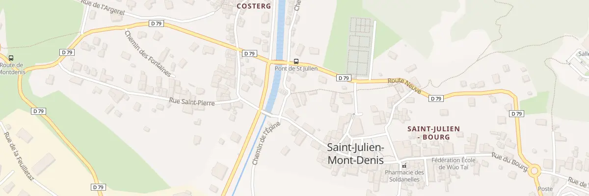 Plan du 48 Che du Tir à Saint-Julien-Mont-Denis