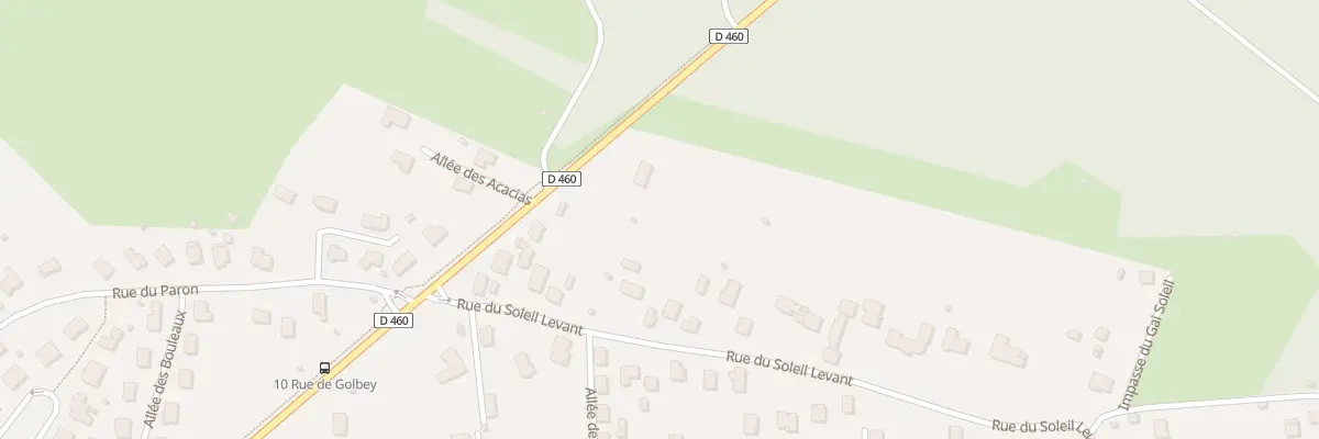 Plan du 7 Rue du Soleil Levant aux Forges