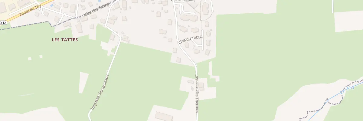 Plan du 210 Imp des Thermes à Ville-en-Sallaz