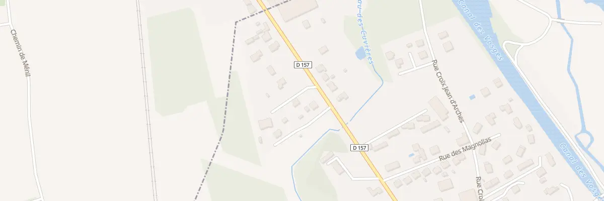 Plan du 217 Rue de Lorraine Thaon à Thaon-les-Vosges