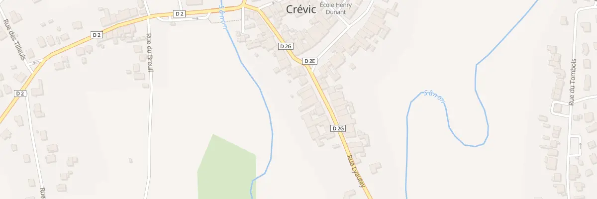 Plan du 4 Rue Lyautey à Crévic