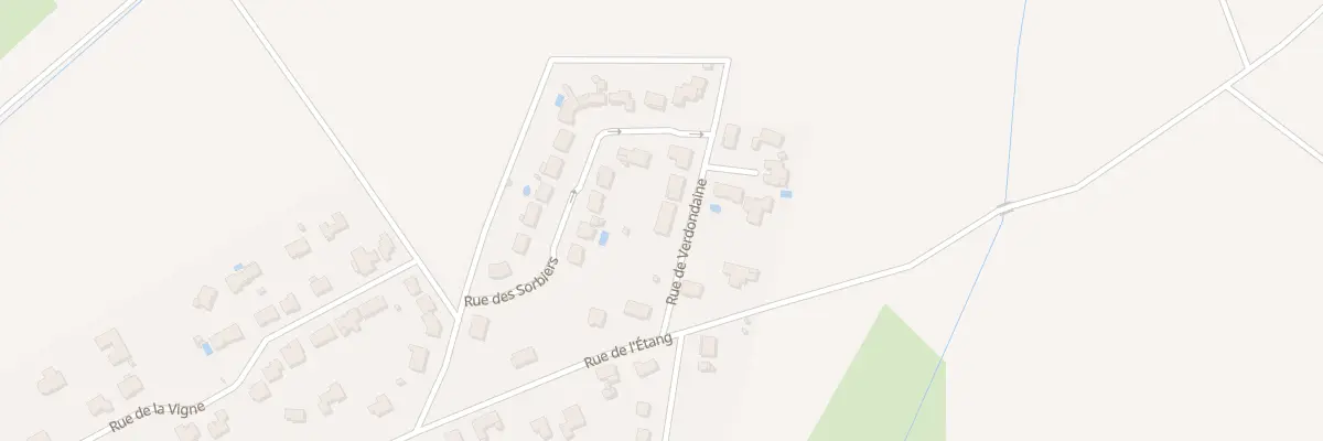 Plan du 3 Rue de Verdondaine à Courbesseaux
