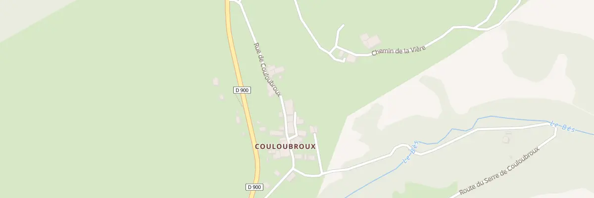 Plan du 5200 Couloubroux à Seyne