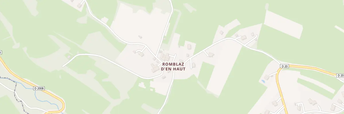 Plan du 370 Rte de Romblaz d’en haut à Saint-Jean-de-Tholome