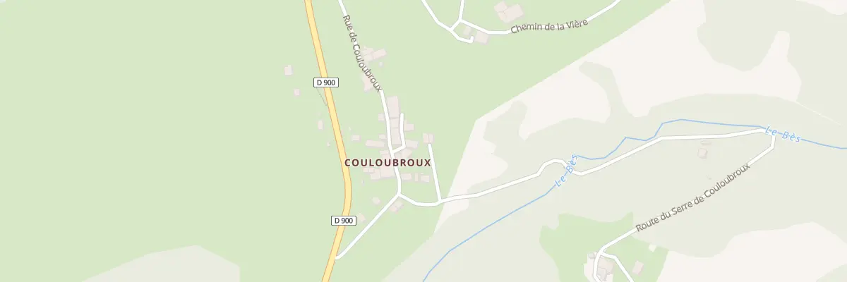 Plan du 7213 Couloubroux à Seyne