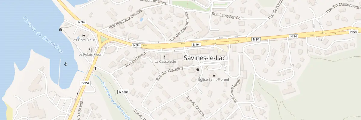 Plan du 3 Pl des Commerces à Savines-le-Lac