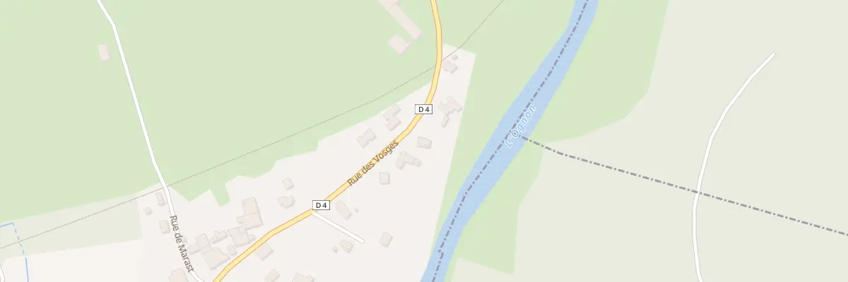 Plan du 12 Rue des Vosges à Autrey-le-Vay